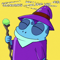 Feel Better Good Vibes GIF by Croakey