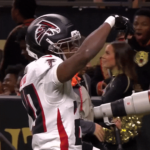 Celebrate Rise Up GIF by Atlanta Falcons