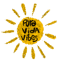 Good Vibes Sun Sticker