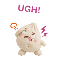 Fed Up Ugh Sticker by Masko