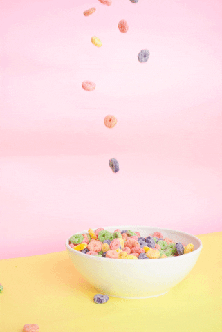 color breakfast GIF