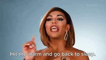Hit The Alarm And Go Back To Sleep
