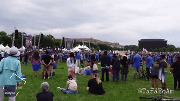Disturbance Causes Crowd Panic at Gun Reform Rally in Washington