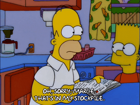 apologizing homer simpson GIF