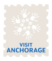VisitAnchorage stamp stamps anchorage golden moments Sticker