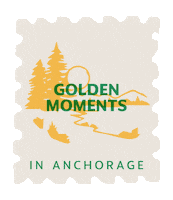 VisitAnchorage summer trees stamp stamps Sticker