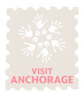 VisitAnchorage stamp stamps anchorage golden moments Sticker