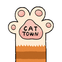Cat Rescue Donate Sticker by Cat Town