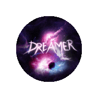 diverzy space universe planet dreamer Sticker