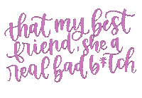 Best Friend Friendship Sticker