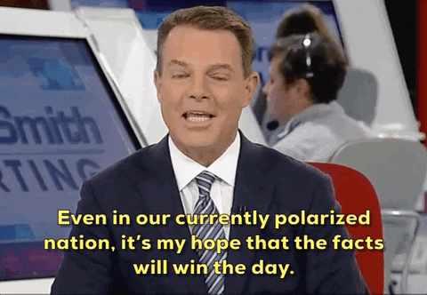 giphyupload giphynewsuspolitics fox news shep smith even in our current polarized nation its my hope that the facts will win the day GIF