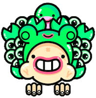 Happy Fun Sticker by Shallow Lagoon
