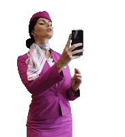 pink travel Sticker by WOW air