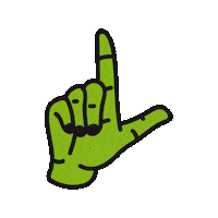 american sign language colors Sticker by Tim Colmant