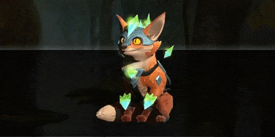 fox magic adorable silly magic arena GIF