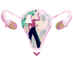Woman Growing Sticker by Essity
