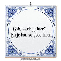 Wijsheid Troost Sticker by Tegelspreuken.nl