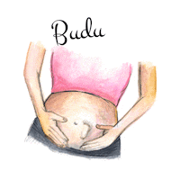 budenasvic mama pregnant pregnancy miminko Sticker