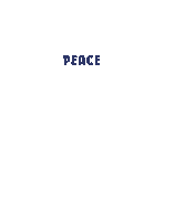 Mixmediarts love peace evil superhero Sticker