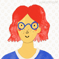 Cute Cat Redhead GIF by Charlotte Cheshire