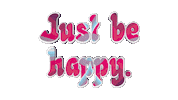 Happy Digital Art Sticker
