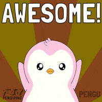Happy Love It GIF by Pudgy Penguins