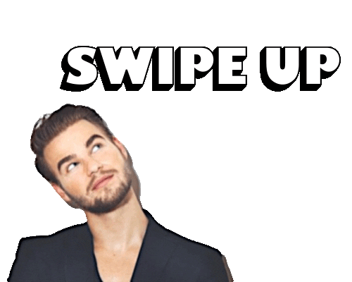 Swipe Up Sticker by Joey Healy Brows