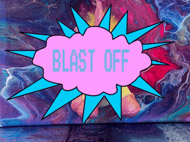 Im Out Blast Off GIF by Gabby