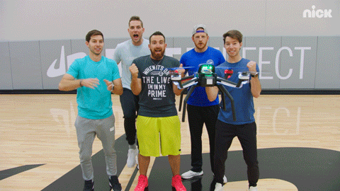 team dude perfect GIF by Nickelodeon