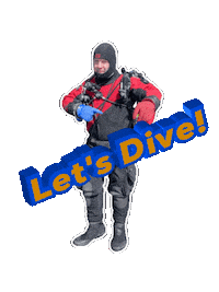 DansDiveShop lets dive ddsdivers Sticker
