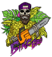 bike_bro mtb chainsaw yeaboii bikebro Sticker