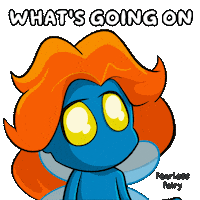 Whats Going On What Sticker by VeeFriends