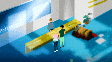 Animation Check In GIF by David Urbinati