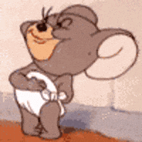 fuzorg47 yummy mouse tom and jerry ate GIF