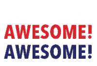 Awesome Golf Sticker by College Sports America