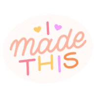 KajalKho love happy lettering colourful Sticker