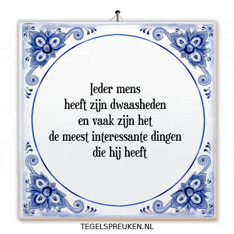 Wijsheid Reflectie GIF by Tegelspreuken.nl