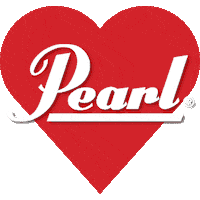 heart logo Sticker by Pearl Drums Europe