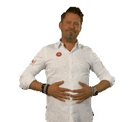 prosiebensat1 mike full stomach foodbaby Sticker