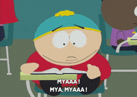 eric cartman book GIF by South Park 