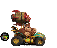 Donkey Kong 3D Sticker by The Super Mario Bros. Movie