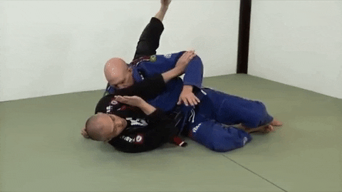 ritchieyip giphygifmaker escape bjj cross side GIF
