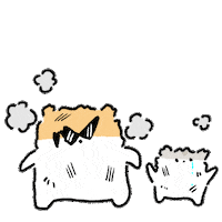 Sad Fight Sticker