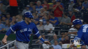 toronto blue jays point GIF by MLB