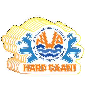 nationaalwatersportdiploma giphygifmaker zeilen nwd cwo Sticker
