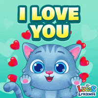 I Love You Very Much GIF by Lucas and Friends by RV AppStudios