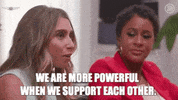 women girls support girlpower empowerment GIF