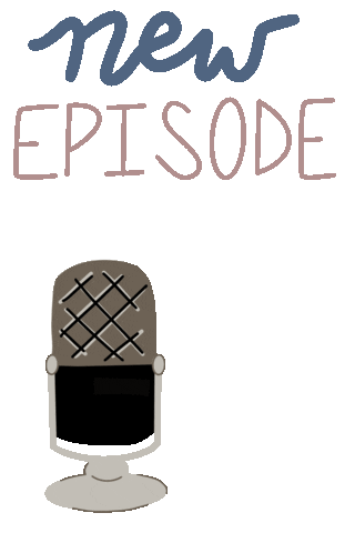 Podcast Episode Sticker by Rachel Schelb