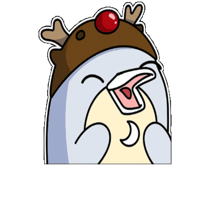 Christmas Crypto Sticker