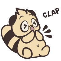 tentendou yay clap clapping applause Sticker